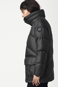 Chamarras Canada Goose Mujer Outlet - Ockley Abrigos Black Label Negros LY1407925